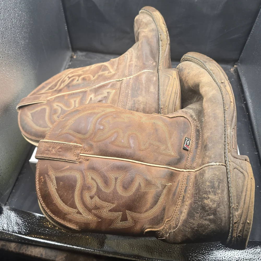Justin Boots‎ Brown Leather Men's Boots